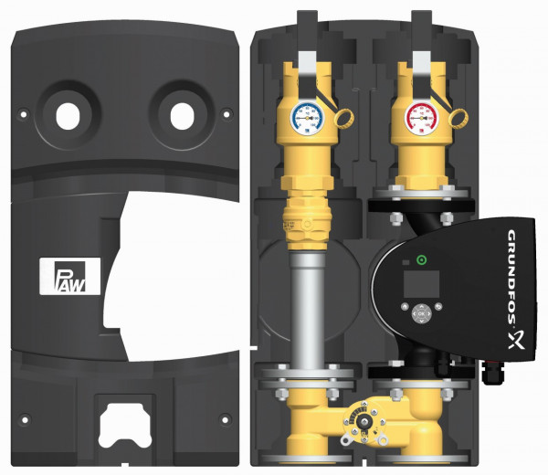 PAW HeatBloC K32 DN 40 3-Wege H-Mischer, F PN 6 GF MAGNA3 40-120F