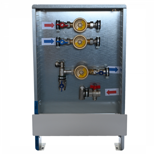 DELTAMESS Zählerschrank, Typ ZS-WZ 2 - WM 1