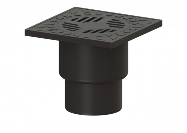 KESSEL Hofablauf DN 100, Alrondo, senkrecht