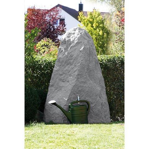 ewuaqua iWater Montana 225 l granit PE-Regenwasserspeicher in Felsoptik