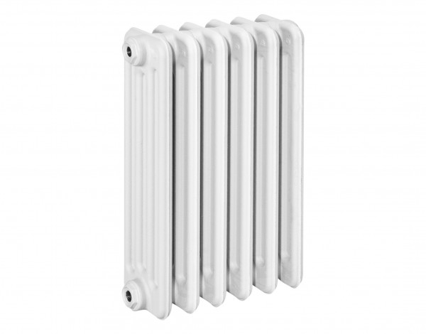HG-TEC DIN-Gussradiator Berlin RAL 9010 34 Glieder BH 580 NA 500 BL 2040 BT 160