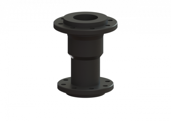 KESSEL Flanschadapter DN 80 auf DN 100, Grauguss