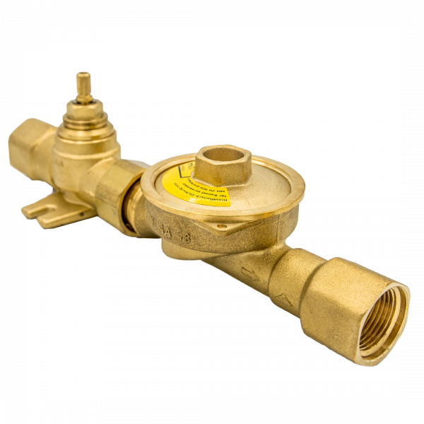 DELTAMESS Montagestrang Koax 2", Unterputz 3/4 IG Messing, Spindelventil 2