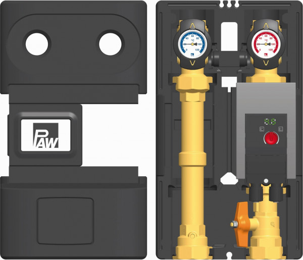 PAW HeatBloC K31 DN 32 direkt WiloYonos MAXO plus 30/0.5-10