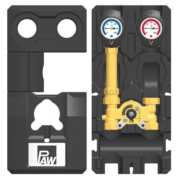 PAW HeatBloC K34 DN 20 3-Wege H-Mischer mit Bypass