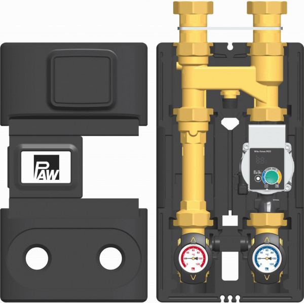 PAW HeatBloC K36E DN 32 Thermoregler 60 C Wilo Yonos PICO 30/1-6