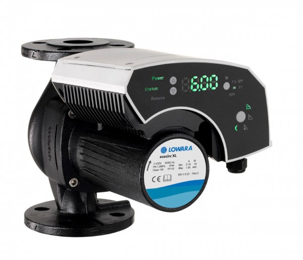 Lowara H-Pumpe ecocirc XL 32-80 F L:220 FL DN32 PN6/10 max. H:8m 19-196W