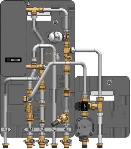 Junkers Bosch Wohnungsstation Flow F7000 35 IMS, 40 kW, ohne Gehäuse