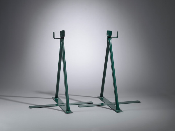 EMPUR PUR-THERM 2 Stützböcke f. Rohr-Trommel für Einwegtrommeln 600/400m (Paar)