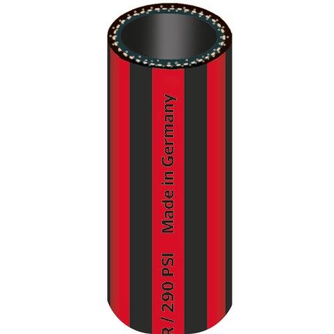 ewuaqua iWater Trix Rotstrahl 3/4", 40 m universeller EPDM-Wasserschlauch