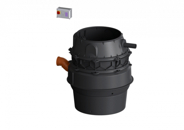 KESSEL Pumpstation Aquapump XL Tronic, SPF 1500-S3, niedrigster Einbau