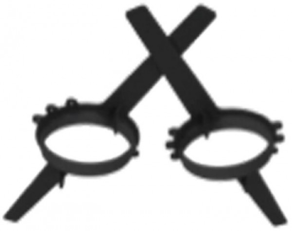 INTERDOMO PP Abstandshalter ( 2 Stück) DN 100