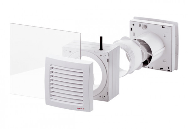 MAICO Fenstereinbausatz FE 100/1 SG mit feststehender Außenklapp