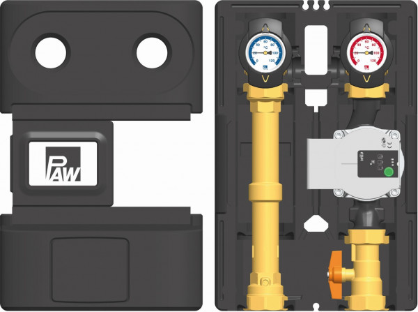 PAW HeatBloC K31 DN 25 direkt WiloPara SC 25/8-60/O