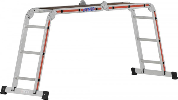Vielzweckleiter 4x3 Sprossen inkl. Plattform