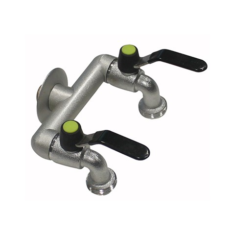 ewuaqua iWater Aquajet Duo Doppelzapfstelle verchromt