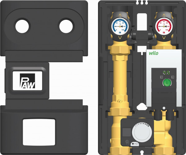 PAW HeatBloC K34R DN 32 3 Weg H-Misch m Byp Reglr PWR6 Yonos MAXO plus 30/0.5-10