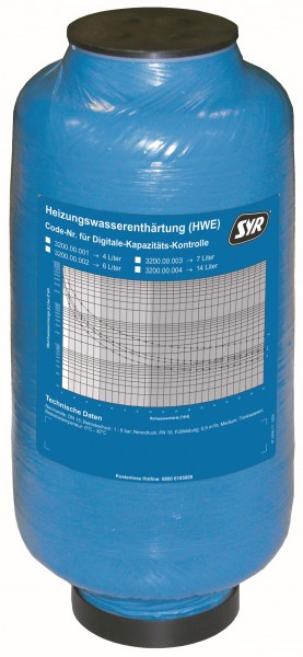 SYR Kartusche für HWE, 14 Liter