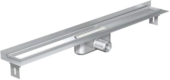 ACO Duschrinne ShowerDrain C 92mm hoch, Aufkantung hinten 1000mm