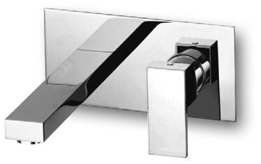 Herzbach Fertigmontage Set Neo Castell für Waschtisch 240mm chr