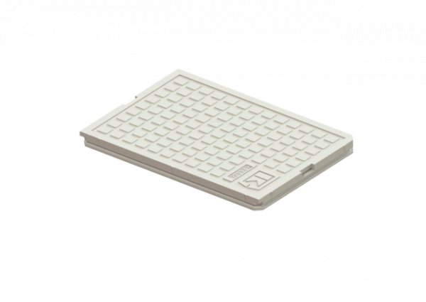 KESSEL Abdeckplatte weiß, 276x191 mm