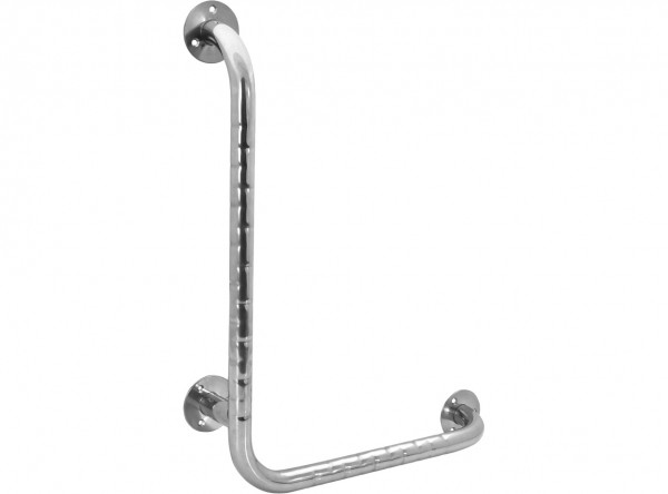 AS Wandstützgriff Edelstahl 1.4301 600x450 mm, mit Oberflächenprof., links