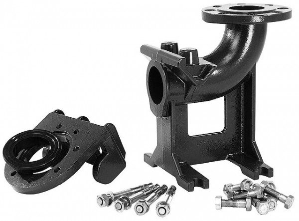 Grundfos Kupplungsfußkrümmer DN 100 7 DN 80