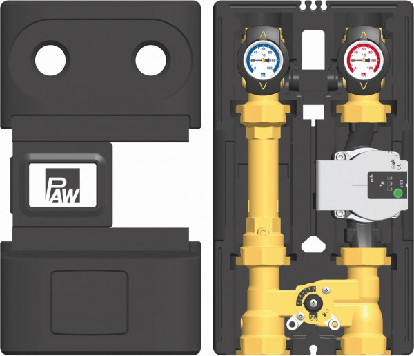 PAW HeatBloC K32 DN 32 3-Wege H Mischer Wilo Para SC 30/6-43