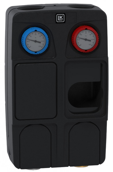 LK Armatur LK 863 Pumpengruppe C/C 125 DN25 ohne Pumpe thermisch gemischt Rp1 x G11/2