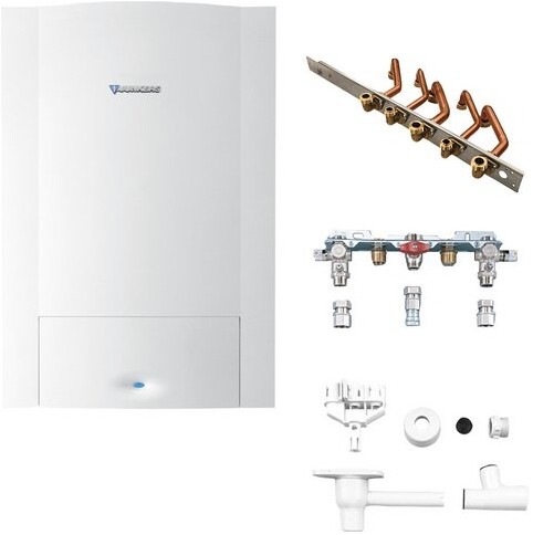 Junkers Bosch Systempaket CERAPURACU ZWSB01, ZWSB 22/28 3, 22 kW, E A