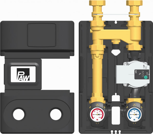 PAW HeatBloC K36E DN 25 Thermoregler 45 C Wilo Para SC 25/6-43