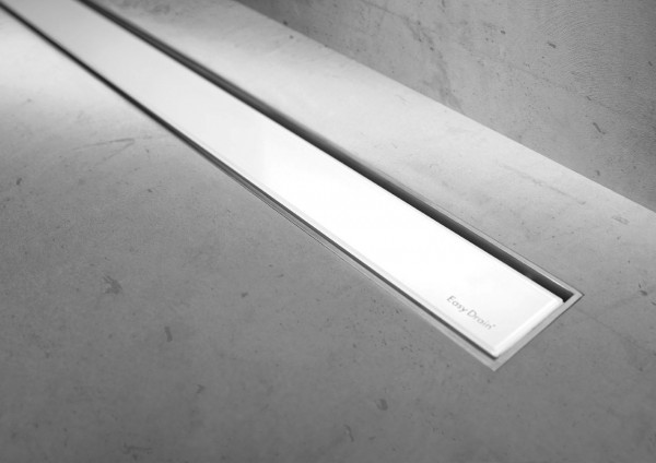ESS Duschrinne Modulo TAF Glas Weiß 100 cm