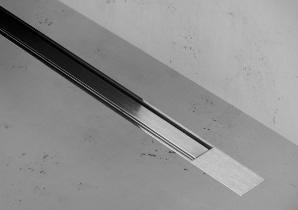 ESS Duschrinne XS Z-2 Matt Abdeckung Matt, 120 cm