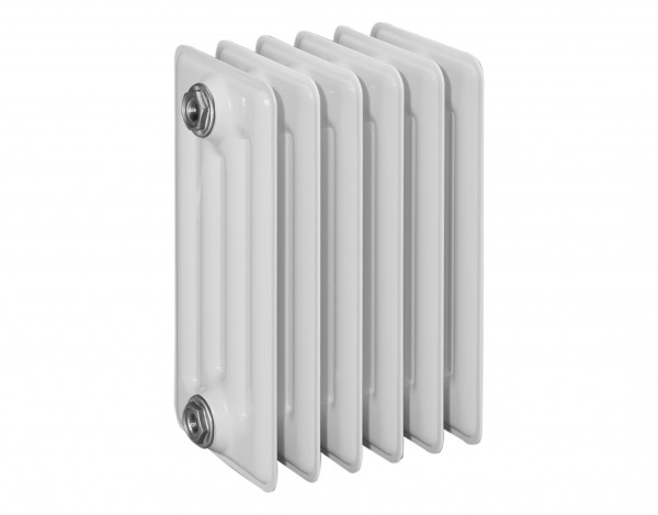HG-TEC DIN-Stahlradiator grundiert 11 Glieder BH 450 NA 350 BL 550 BT 220