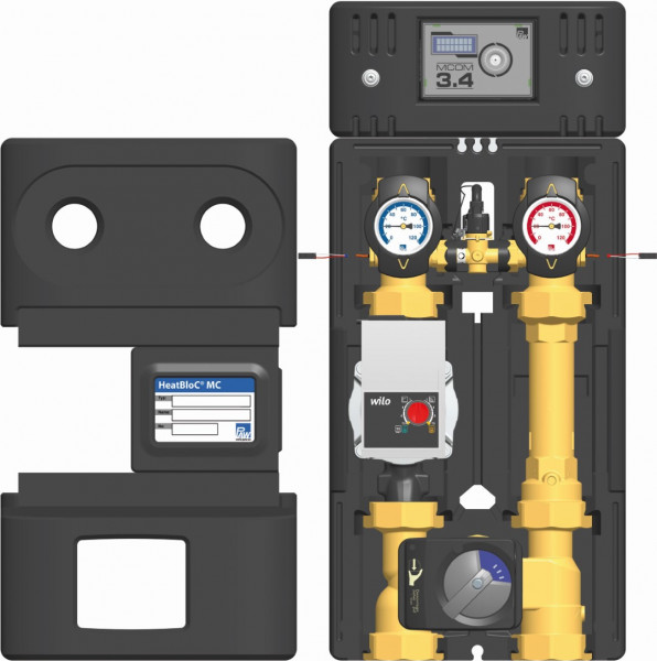 PAW HeatBloC MC46 DN 32 3 Weg H-Misch MCom 3.4 Mot.SR10 Yonos PARA-RSTG30/7.5