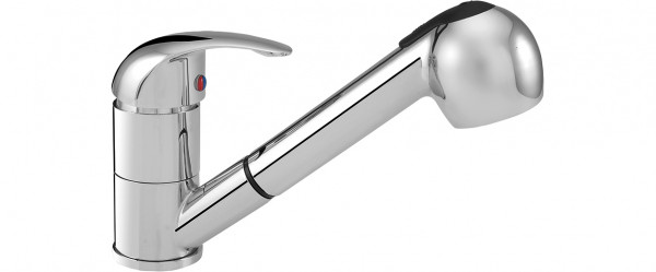 AS Spültisch-Einhandmischer DN 15 Brause Kartusche 40 mm