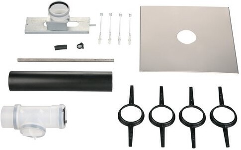 Junkers Bosch Abgaspaket AZB 861/1 Schacht, d= 100mm f Mehrfachbelegung