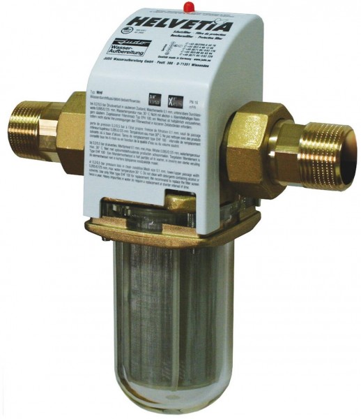 Judo Wechselfilter HELVETIA MHF 3/4", mit Verschraubung