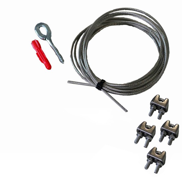 ewuaqua iWater Brunnenp.n-Rev.-Set Pro 20m Drahtseil Brunnenpumpen-Revisions-Set