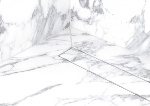 ESS Abdeckung für rahmenlose Fliesen verklebung L= 110 cm