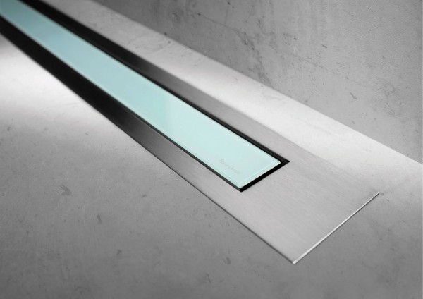ESS Duschrinne Modulo TAF Design Z-4 Matt, 100 cm, glass grün