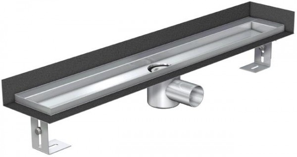 ACO Duschrinne ShowerDrain E DN 50 Aufkantung hinten und rechts 700mm
