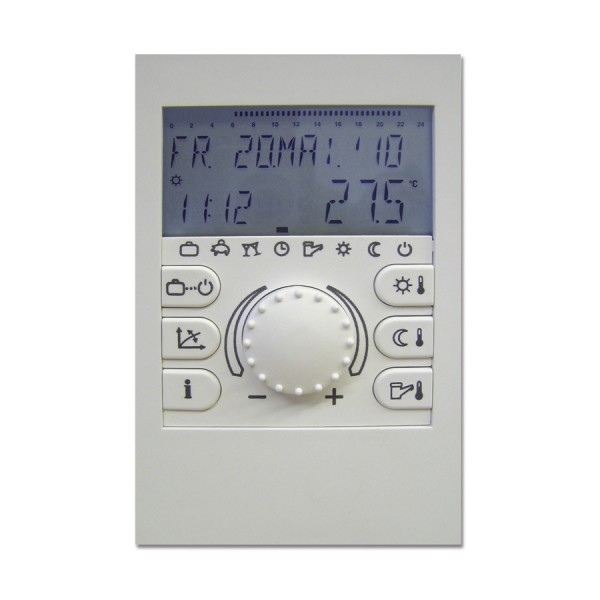 Intercal Raumstation THETA RSC -OT mit Montagehinweis OpenTherm
