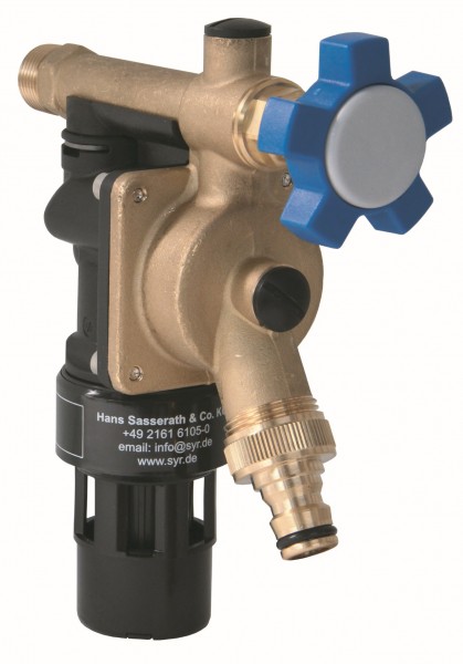 SYR Systemtrenner 6625, STBA 400 mit Zapfventil und Absperrung, DN 15