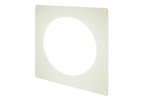 MAICO Quadratische Wandplatte QW 125 zur Montage von DAS 125 Ve