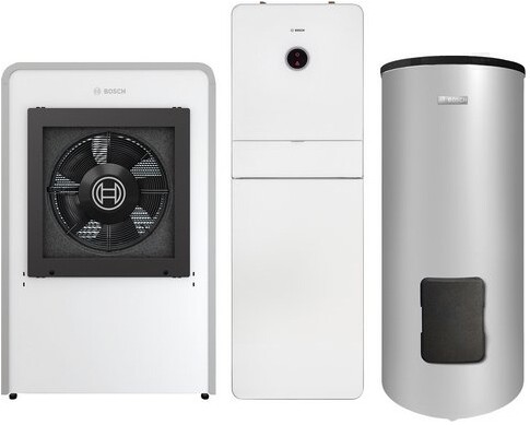 Junkers Bosch Wärmepumpen Paket CS7000iAW CS749, 7 IRMB, 6 kW, WS 277 l, PS 120 l