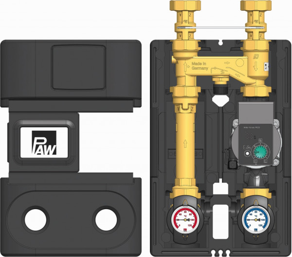 PAW HeatBloC K36E DN 25 Thermoregler 45 C Wilo Yonos PICO 25/1-6