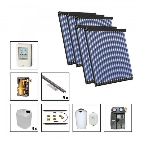 Solarbayer CPC NERO Solarpaket 5 - B Fläche m2: Brutto 16,30 / Apertur 14,15