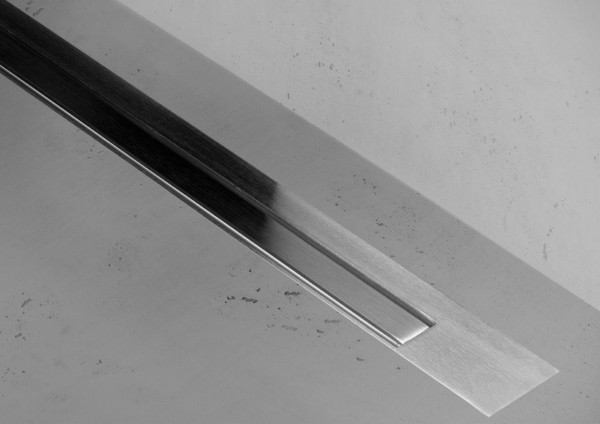 ESS Duschrinne XS Z-3 Matt Abdeckung Matt, 80 cm