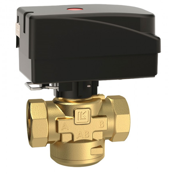 LK Armatur LK 525 2-Wege Zonenventil Set Rp1 Kvs 11,0 normally closed